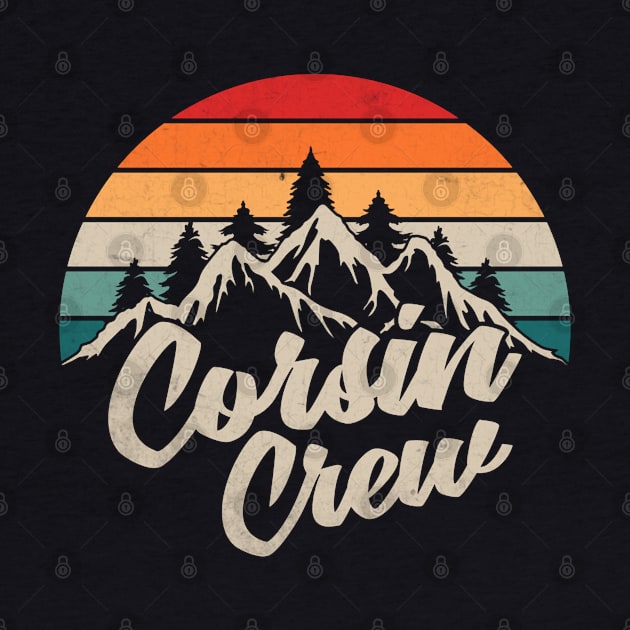 Cousin Crew Retro Camping hiking mountain by Mitsue Kersting